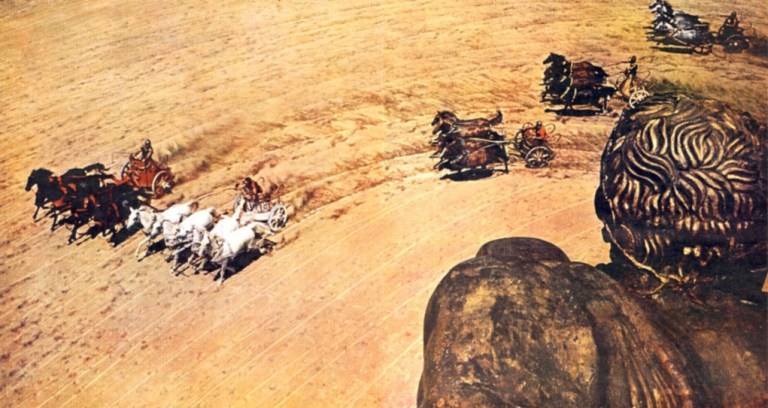When silence speaks volumes: The chariot race in Ben-Hur (1959) | Film ...