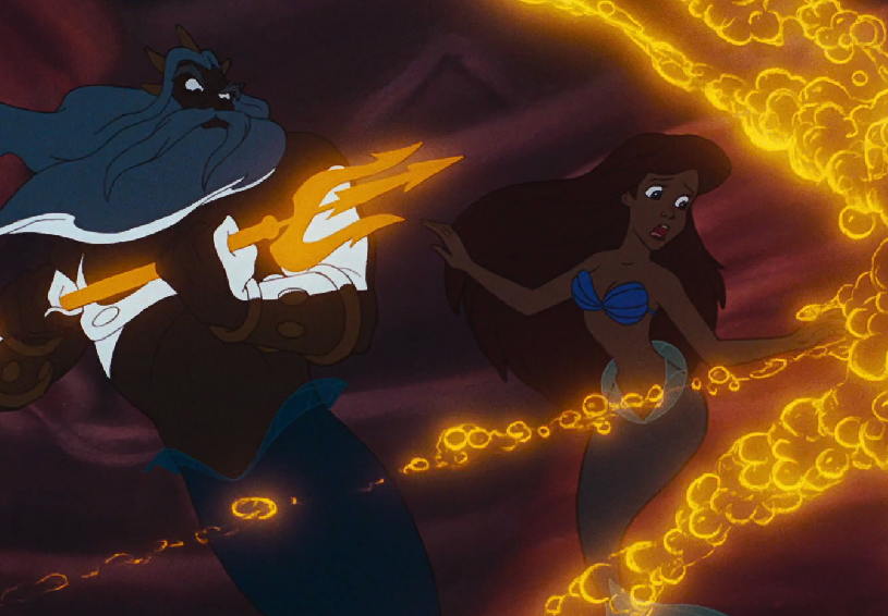 Disturbing Disney 16 King Triton Destroys Ariel s Grotto Film Music disturbing-disney-16-king-triton-destroys-ariel-s-grotto-film-music
